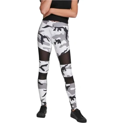 Image of Urban Classics TECH Leggings Trousers, Women&#039;s, Size: Large, Snowcamo