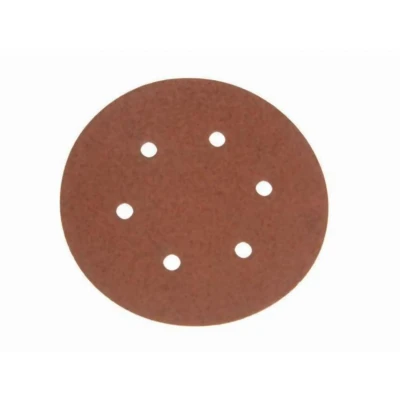 Image of Faithfull AD12560H Aluminium Oxide Disc DID3 Holed 125mm x 60g (Pack of 25)