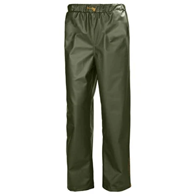 Image of Helly Hansen Workwear Men&#039;s Gale Waterproof Rain Trousers, Light Green, M