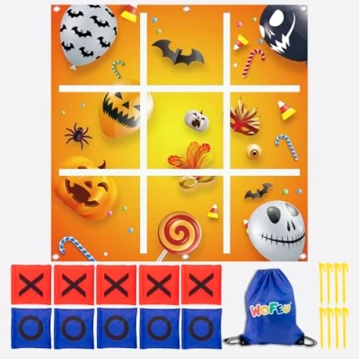 Image of WOFEU Kids Halloween Throwing Game,Indoor Games,Outdoor Games,Lawn Games,Garden Games Outdoor Toys For 3+ And Adults,Boys Girls Gifts Birthdays,Halloween