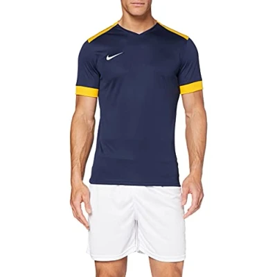 Image of Nike M Nk Dry PRK DRBY II JSY Ss T Shirt Midnight Navy/University Gold/University Gold/(White), Small