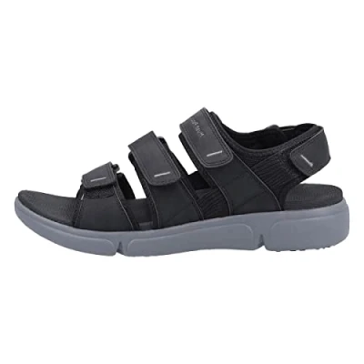 Image of Hush Puppies Men&#039;s Raul Fisherman Sandal, Black, 8 UK