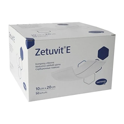 Image of Zetuvit E Absorbent Dressing Pads 10cm x 20cm (50 pcs)