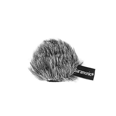 Image of Saramonic Furry Windscreen SR XM1, SmartMic, SmartMixer &amp; CaMixer Microphones (XM1 WS),Black