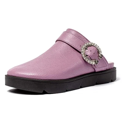 Image of L37 HANDMADE SHOES Women&#039;s in My ARMS Sandal, Violet, 10 UK