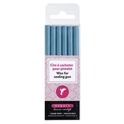 Image of Herbin 35812T Pack of 6 special wax sticks for Was Guns, Blue