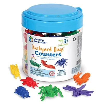 Image of Learning Resources Backyard Bugs (Set of 72), Medium