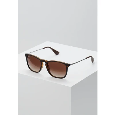Image of Ray Ban 0RB4187 Chris Sunglasses, Size: 54, Brown