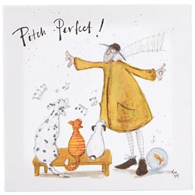 Image of Sam Toft WDC91617 Pitch Perfect 30 x 30cm Canvas