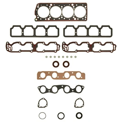 Image of 5888989, 5890312, 5890690, 5890692, 5891989 Gasket Set, cylinder head AJUSA 52093400 with gasket, valve stem seals FIBERMAX
