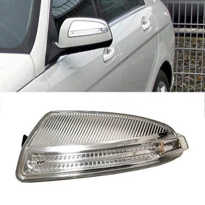 Image of Ricoy For W204 C Class C250 C300 C350 C63 Door Wing Mirror Housing Turn Signal Indicator Side LED Light Blub (Left)