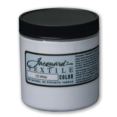 Image of Jacquard Textile Paint 8 Oz White