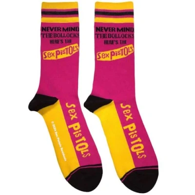 Image of Rock Off officially licensed products The Sex Pistols NMTB Stripes Socks One Size