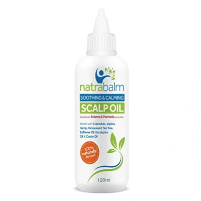 Image of Natrabalm Scalp Oil Anti itch Treatment For Dry, Itchy, Flaky, Irritated Scalps Associated with Eczema &amp; Psoriasis