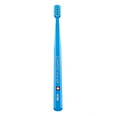 Image of Curaprox Childrens Toothbrush for 4+ Years Ultra Soft Kids with 5500 CUREN Bristles.
