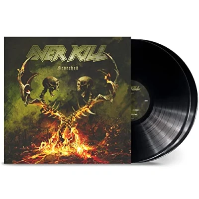 Image of Overkill Scorched Sealed 2023 UK 2 LP vinyl set NBR69571
