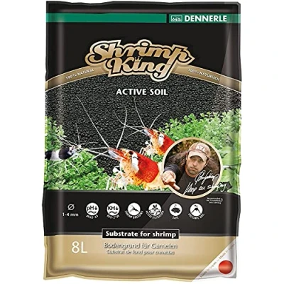 Image of Dennerle Shrimp King Active Soil Substrate 2 Sizes 8 Litres