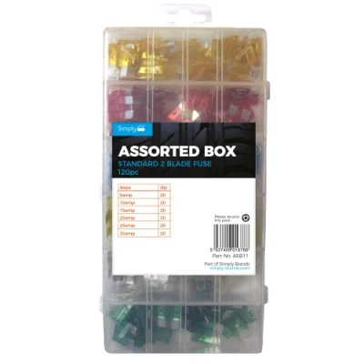 Image of 17x Simply Pack of 120 Standard Fuse Assortment ASB11