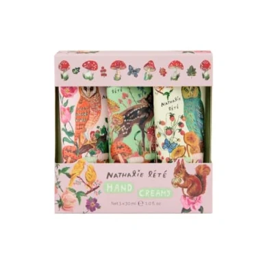 Image of Vintage &amp; Co X Nathalie Lete Forest Folk Hand Cream Trio 3x 30ml