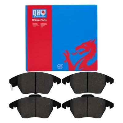 Image of 3C0698151J, 3C069851J Brake pad set QUINTON HAZELL BP1419 incl. wear warning contact VOLKSWAGEN: Caddy 3, GOLF 7, 6, AUDI: TT Coupe, A3 Sportback