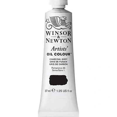 Image of Winsor &amp; Newton 37ml Artists&#039; Oil Colour Charcoal Grey