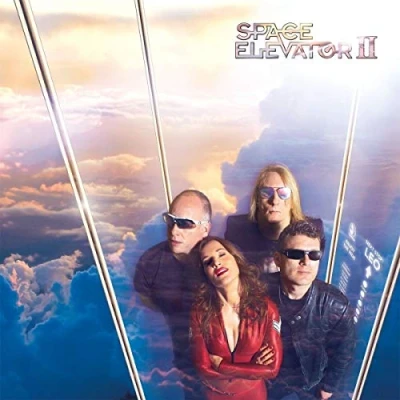 Image of Space Elevator II Blue vinyl + CD 2018 German 2 LP set SPV2865312LP