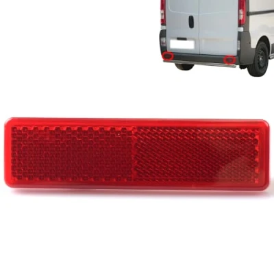 Image of ROBUST Rear Bumper Reflector for Vauxhall Opel Fiat Talento Nissan Nv300 Renault Trafic Master Vivaro Movano 09160858 7700353184 4500558 9160858