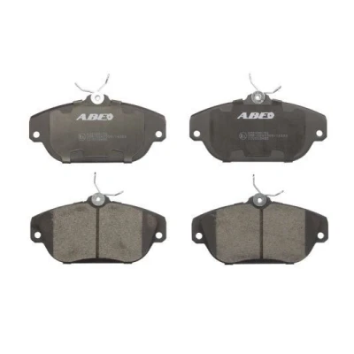 Image of 271349, 2713493, 271737, 2717379, 271979 Brake pad set ABE C1V018ABE Front Axle not prepared for wear indicator VOLVO: 940 I Estate, S90