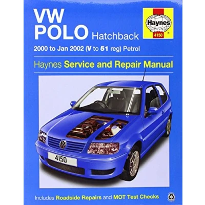 Image of VW Polo Hatchback Petrol (00 Jan 02) Haynes Repair Manual (Paperback)
