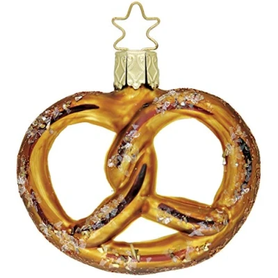 Image of Inge glas Christmas Tree Decoration Laugenbrezel 6 cm