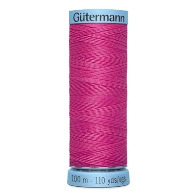 Image of Gutermann Luxurious Pure Silk Sewing Thread 100m 733 Each