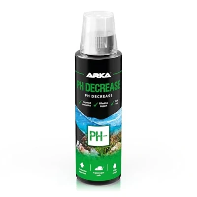 Image of pH/KH Reducer ARKA pH Decrease 236 ml lowers &amp; carbonate hardness safely freshwater water conditioner with electrolytes protects slime coat ideal for Discus, Tetras soft aquariums