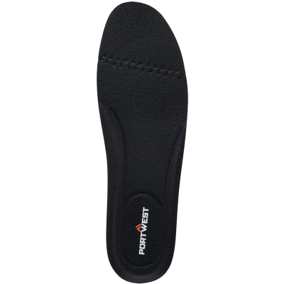 Image of Portwest Comfort Insole Black UK 8 11 EU 42 45
