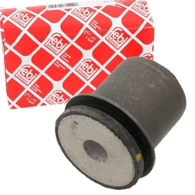 Image of 8E0505185B, 8E0505185C, 8E0505323B Arm Bushes FEBI BILSTEIN 29940 Rear Axle Left, Upper, Right Elastomer Rubber Metal Mount AUDI: Allroad C5