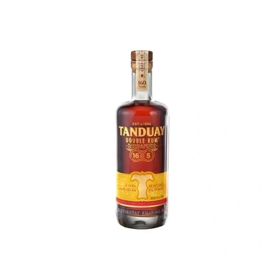 Image of Tanduay Double Dark Rum Aged in Ex Bourbon Barrels for 2 Years Perfect Sipping 70cl 40% ABV