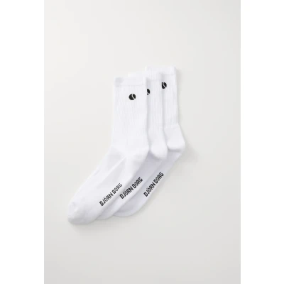 Image of Björn Borg CORE CREW SOCK 3 PACK Socks, Men&#039;s, Size: 4 7, White