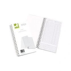 Image of Q Connect Wirebound Things to Do Today Book 150x280mm Ref KF01339