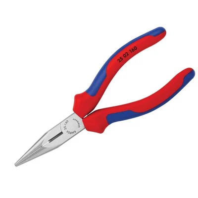 Image of KNIPEX Snipe Nose Side Cutting Pliers (Radio Pliers) (160 mm) 25 02 160 SB (self service card/blister)