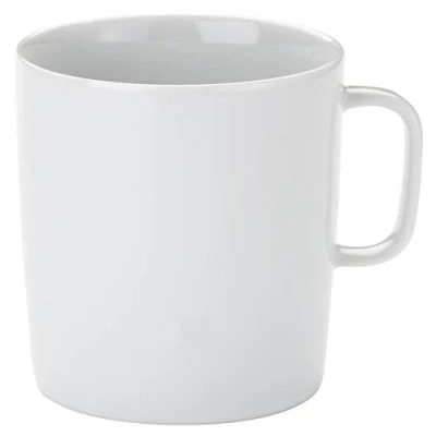 Image of A di Alessi PlateBowlCup Mug, Set of 4, (AJM28/89), White
