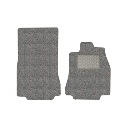 Image of Nicoman Spaghetti All Weather Fully Tailored Car mats Fit【2007 2015 XF Saloon/Estate X250 】(Front Set 2 Piece,Grey)