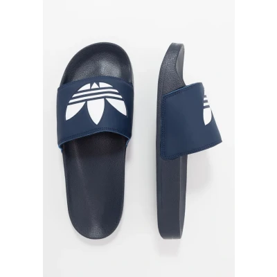 Image of adidas Originals Adilette LITE Mules, Size: 13, Conavy/ftwwht/conavy High quality imitation leather