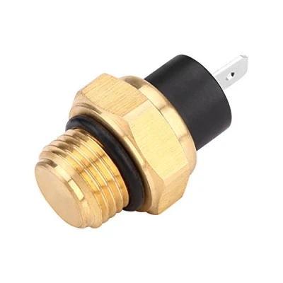 Image of Radiator Fan Thermostat Switch, Copper Switch 37760 MT2 003 for VFR700F VFR750F VFR800 VTR1000F VT600 VT750 VT1100