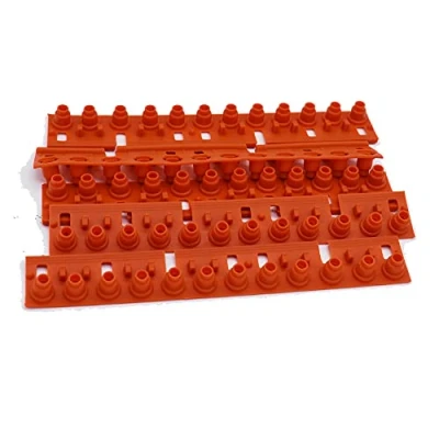 Image of 5PCS Rubber key Contact strip Compatible with Yamaha PSR E313/323/333 740/1000/1500/2000/3000 Conductive Pad