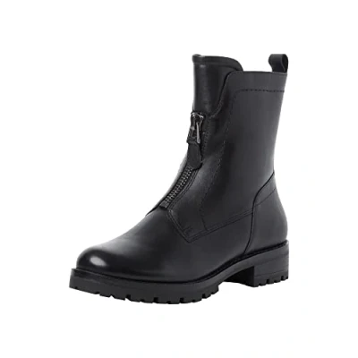 Image of Marco Tozzi Women&#039;s 2 25434 29 Leather Boots Fashion, Black (Black Nappa), 4 UK