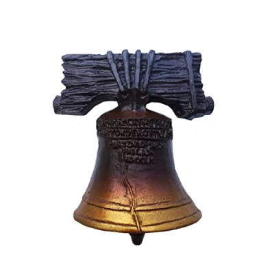 Image of 3D Liberty Bell Philadelphia USA Refrigerator Magnet Souvenir Sticker,Spain Hand Made Home and Kitchen Decoration Fridge