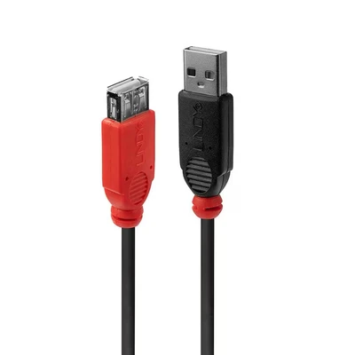 Image of LINDY 5m USB 2.0 Slimline Active Extension Cable