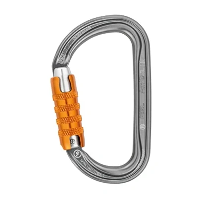 Image of Petzl M34A TL Am&#039;D Asymmetrical Aluminium Carabiner, Size: Triact Lock