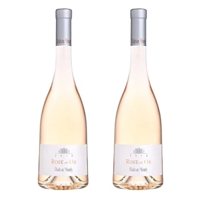 Image of Chateau Minuty Rose Et Or Cotes de Provence Rosé 75cl Pack of 2