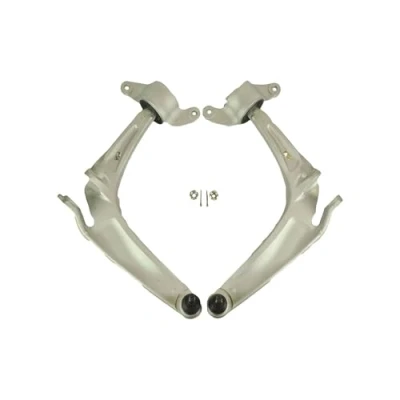 Image of D2P Suspension Wishbone Track Control Arms Pair Replacement Front Lower Compatible With 2005 2011 Honda Civic MK VIII Replaces 51360SMGE01