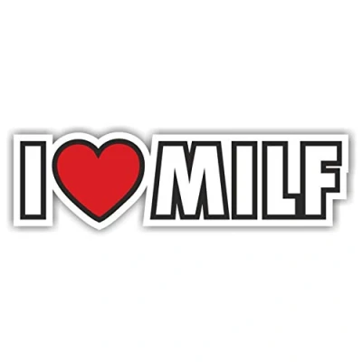 Image of folien zentrum I Love Milf Shocker Hand Car Sticker Tuning OEM Dub Decal Bomb Bombing Fun W
